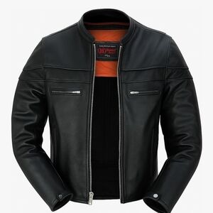 NEW Daniel Smart Men's 3XL Jacket Mandarin Collar with inside pockets